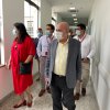 Presidente do Banco Santander no Brasil visita a Santa Casa de Santos